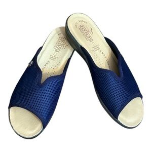 Fly Flot Made In Italy Navy Shoes